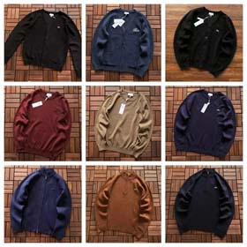 Lacoste Heavy Knit New Cardigan Sweater-2121
